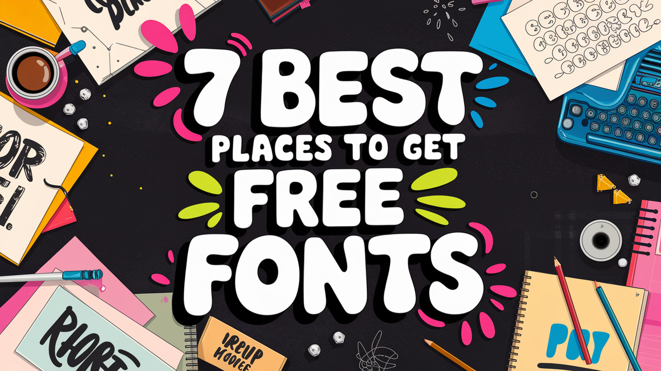 Free Fonts: The 7 Best Places To Get Them