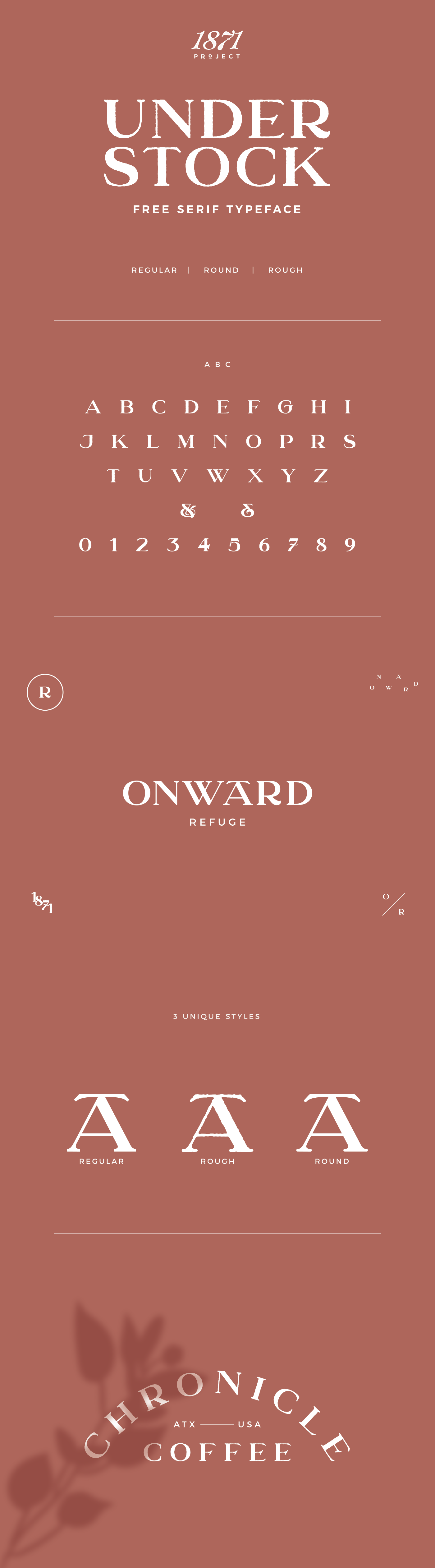 Free Font Of The Day: UNDERSTOCK